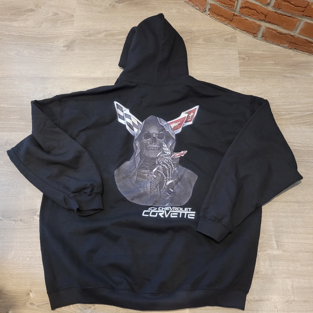 Black hoodie Corvette